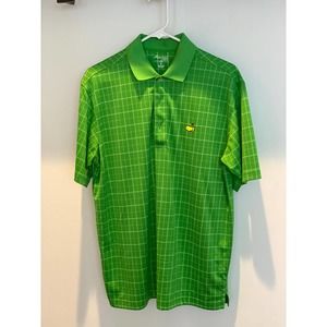 EUC MASTERS TECH MEN'S CHECK POLO SHIRT